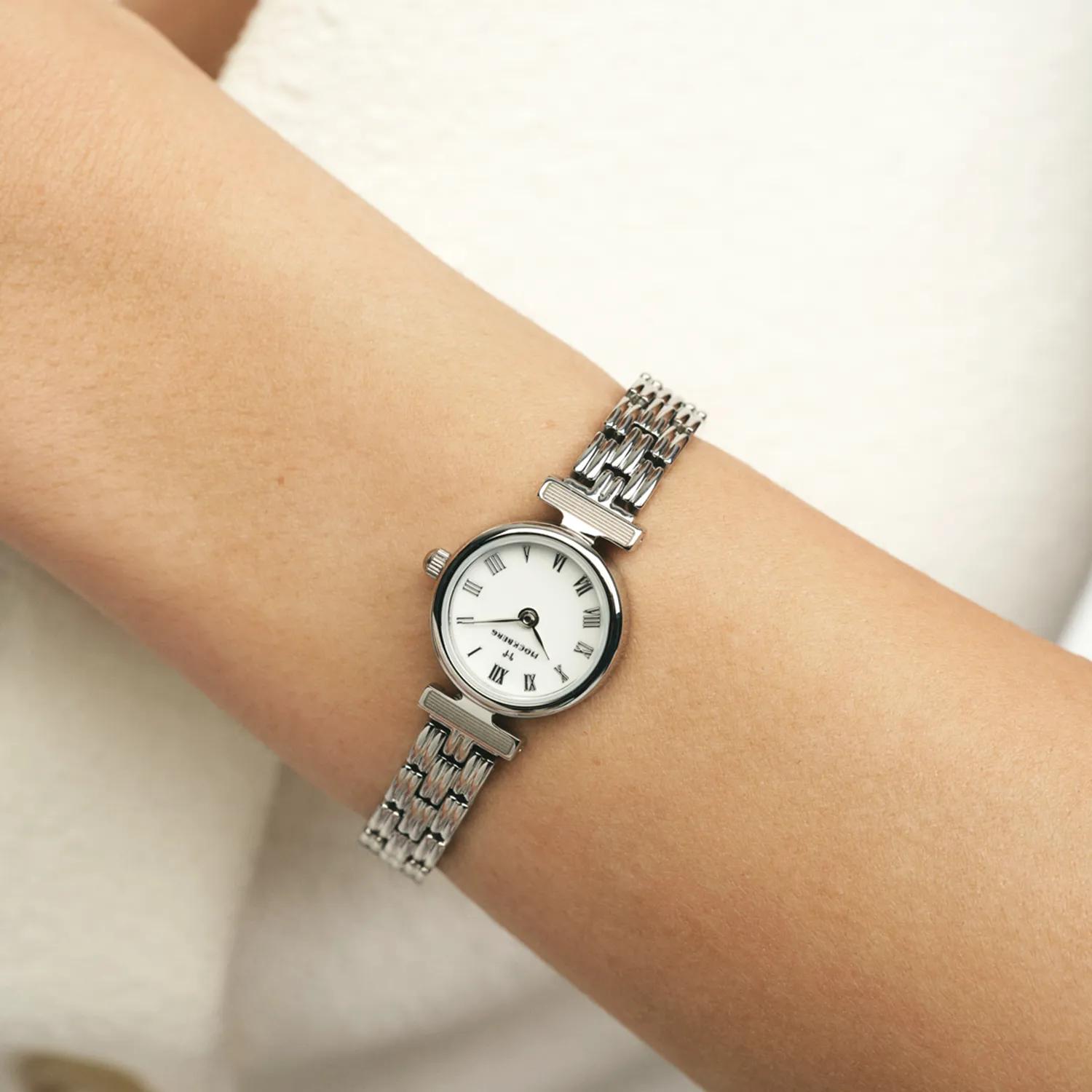 Thumbnail - Mockberg Uhr - Vintage Uhr - Gr. unisize - in Silber - für Damen