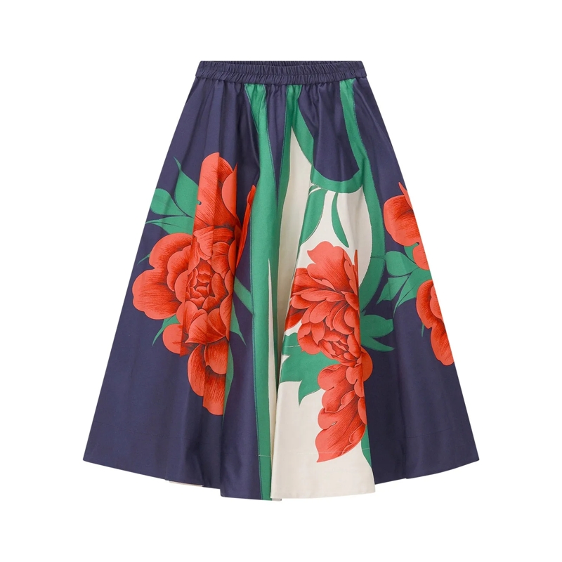 LaDoubleJ Maxirock Maxirock Ballerina Skirt blau