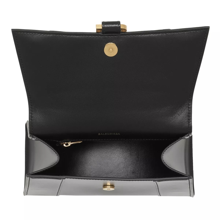 Balenciaga bag black online gold