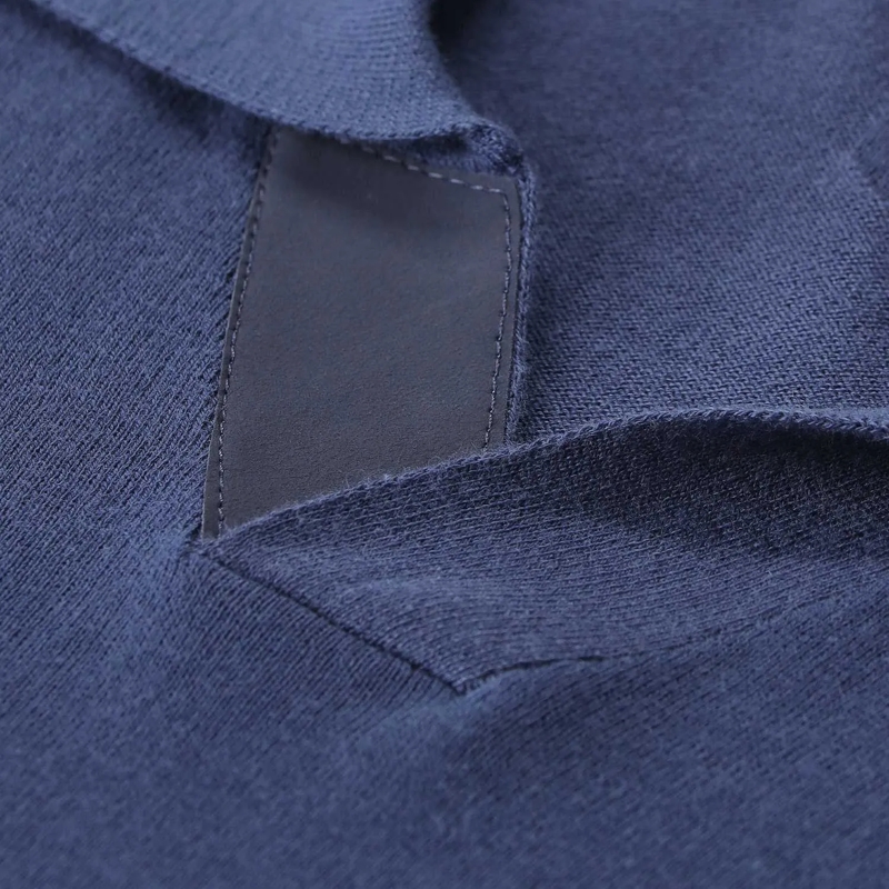 Canali Polohemd Poloshirt aus Baumwollmix blau(Image 3)