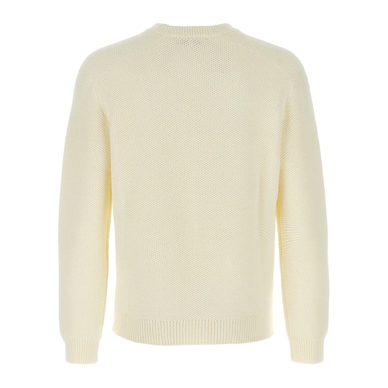 Maison Kitsune Pull 'Kitsune Varsity' Sweater Neutrals(Image 4)