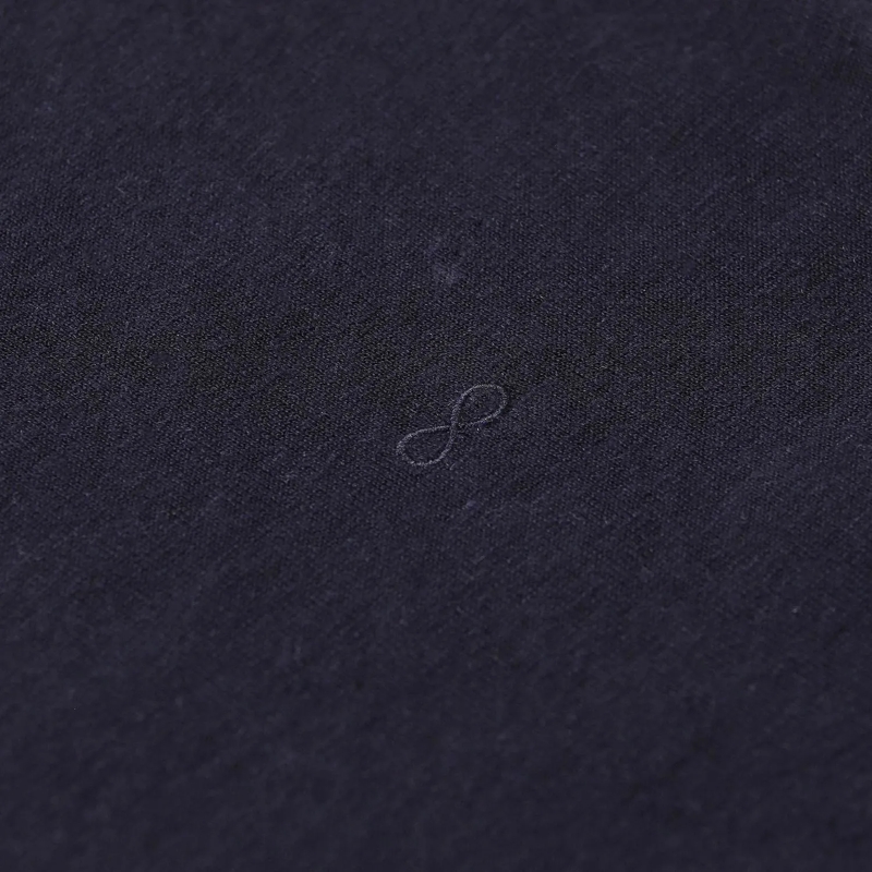 Sminfinity T-Shirt Longsleeve aus Seide & Leinen blau(Image 6)