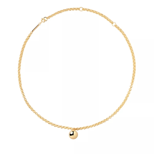 PDPAOLA Super Future Necklace Gold Korte Halsketting