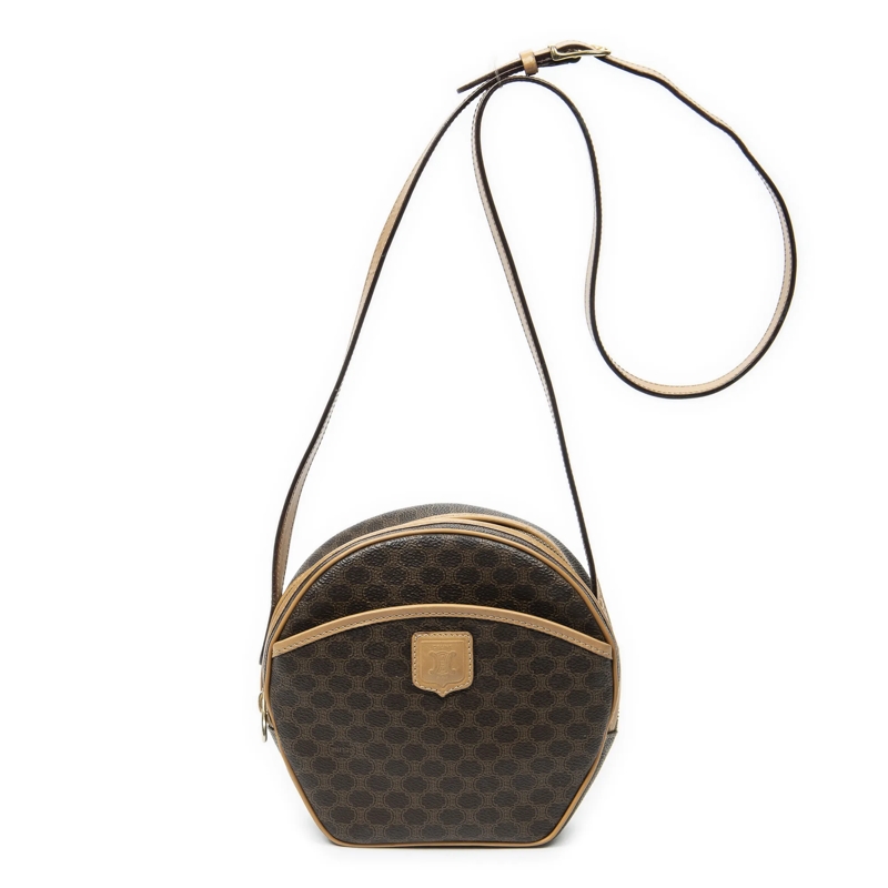 Celine Crossbody Bag Vintage Dome Crossbody braun