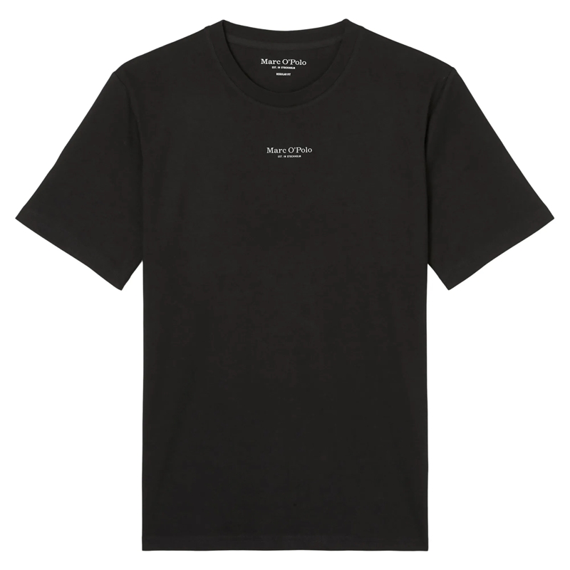 Marc O´Polo Hemd Medium-Logo 1er Pack schwarz