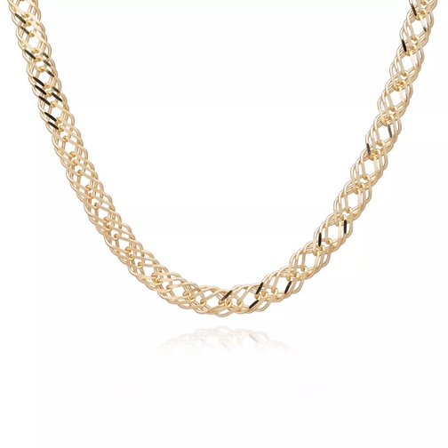 Rachel Jackson London Chevron Necklace Yellow Gold Kurze Halskette