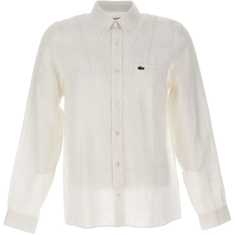 Lacoste Legeres Oberteil Shirts White weiß