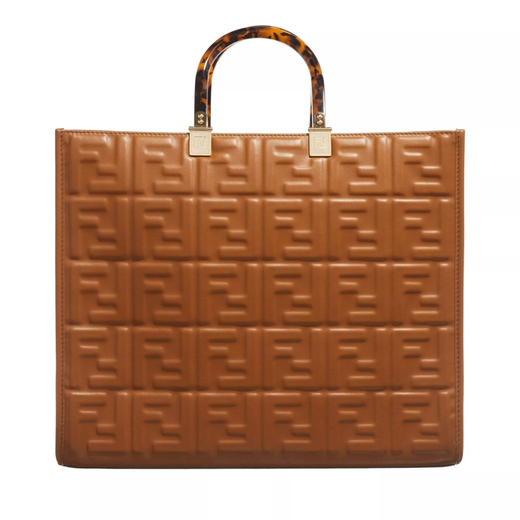 Fendi store leather tote