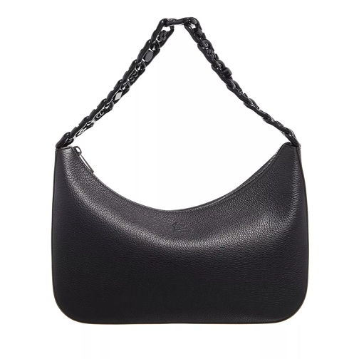 Christian Louboutin Loubila Chain Large Shoulder Bag Black Hobo Bag