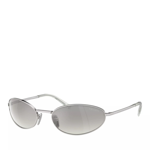 Prada 0PR A59S 59 1BC80G Silver Sunglasses
