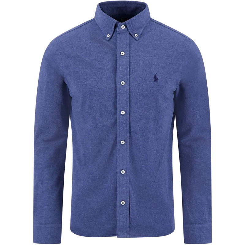 Ralph Lauren Legeres Oberteil Polo   Overhemd Blauw blau