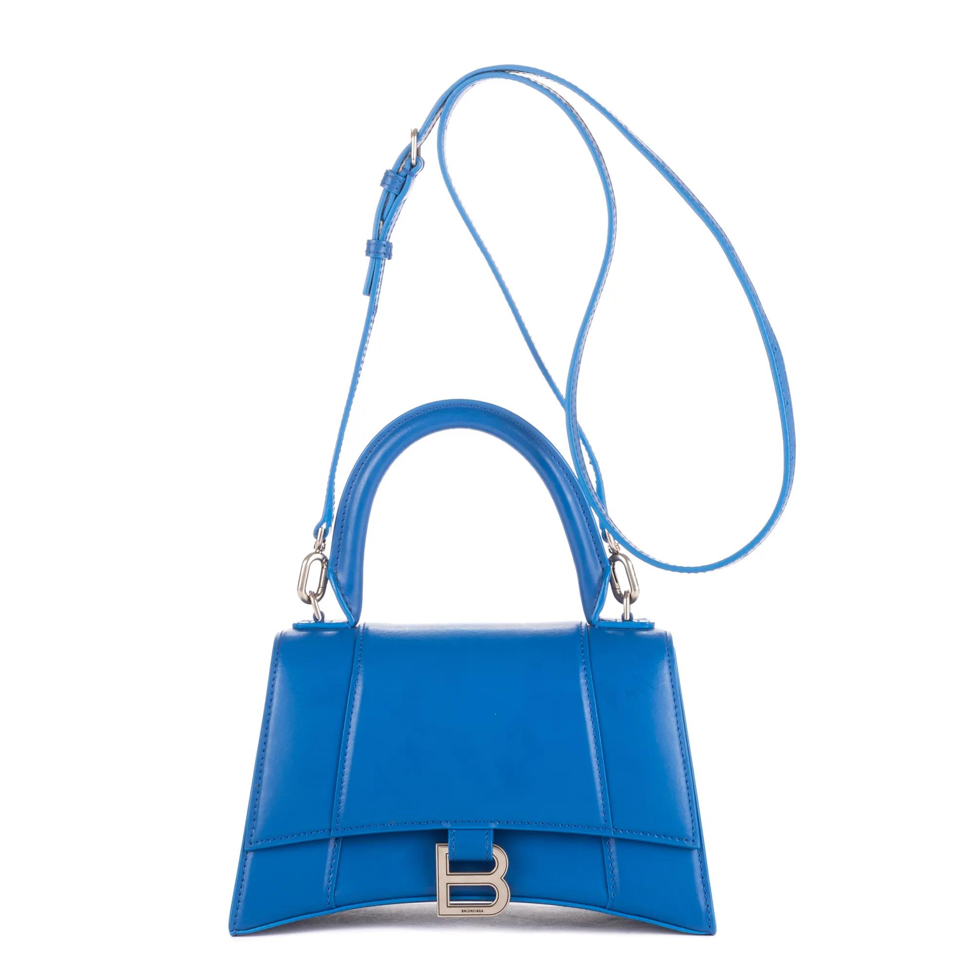 Balenciaga Crossbody Bags - Small Hourglass Top Handle - Gr. unisize - in Blau - für Damen
