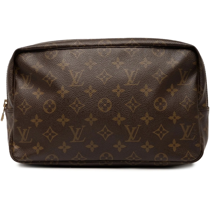 Louis Vuitton Pochette Monogram Trousse Toilette 28 braun