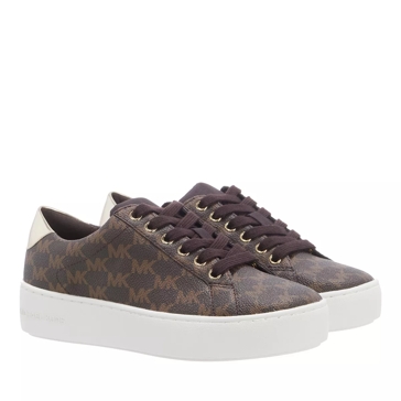 Michael kors poppy lace up sneakers clearance