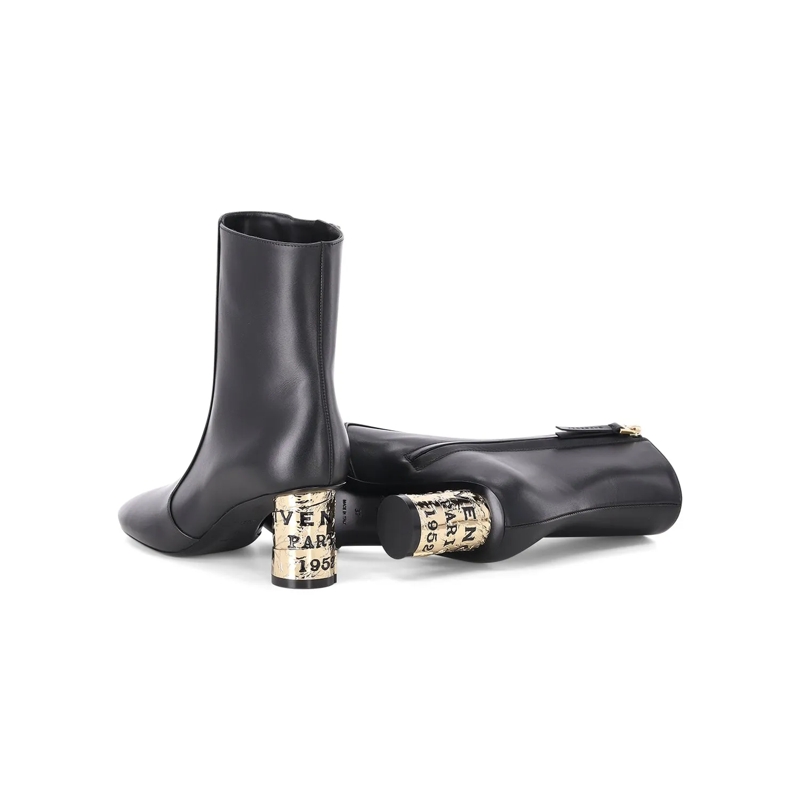 Givenchy Schnürschuhe Stiefeletten aus Kalbsleder schwarz(Image 3)