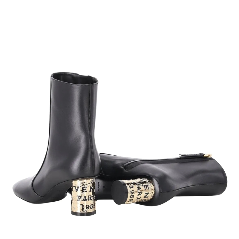 Givenchy Schnürschuhe Stiefeletten aus Kalbsleder schwarz(Image 2)