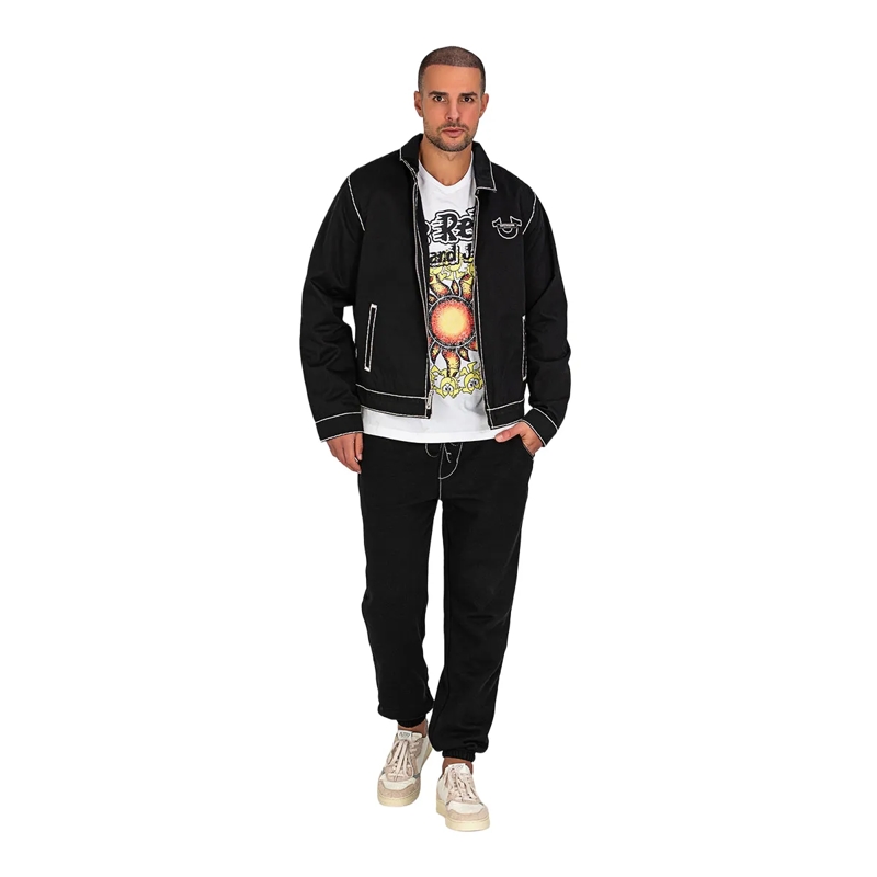 True Religion Hose Sweatpant schwarz(Image 2)