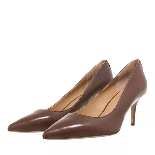 Lauren Ralph Lauren Lanette Closed Toe Pumps Dark Mahogany Pumps