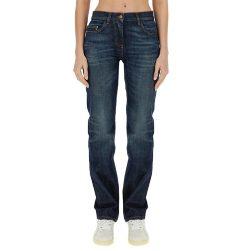 Palm Angels Jeans Straight Leg Jeans Blue