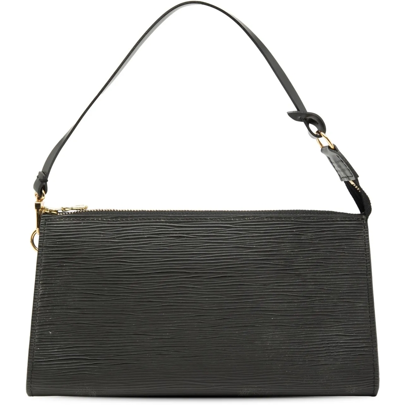Louis Vuitton Schultertasche Epi Pochette Accessoires schwarz
