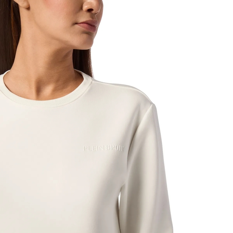 Plein Sport Top Sweatshirt weiss(Image 5)
