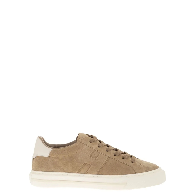 Hogan Lage-top sneaker Suede Rebel Trainers With Memory Foam Insole Neutrals