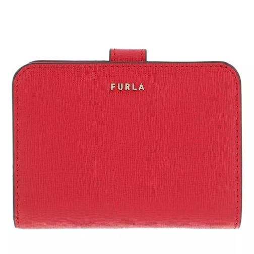 Furla Furla Babylon S Compact Wallet Ruby Portemonnaie mit Überschlag