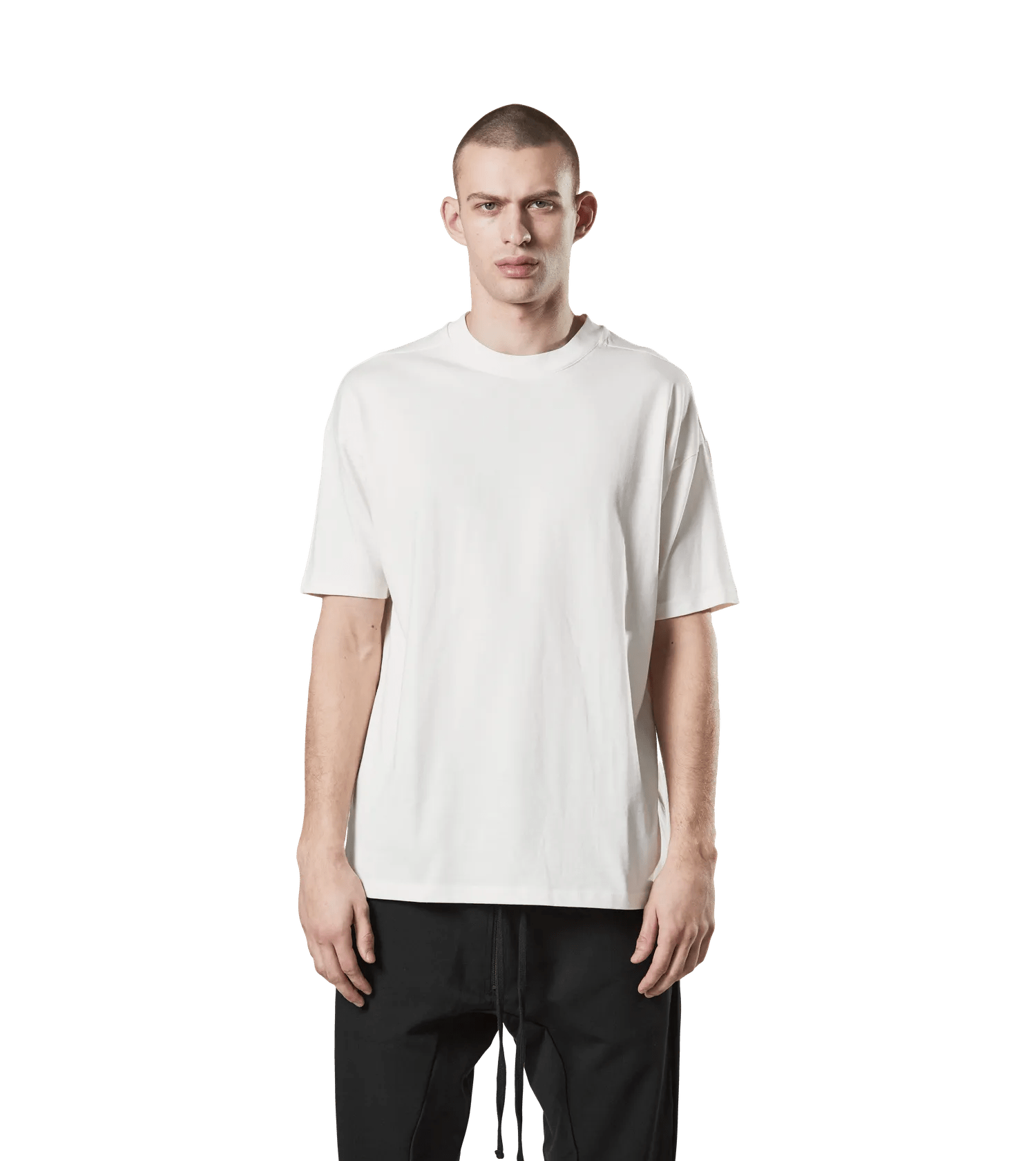 Thom Krom - T-Shirt mit Stickerei - Größe XL - creme