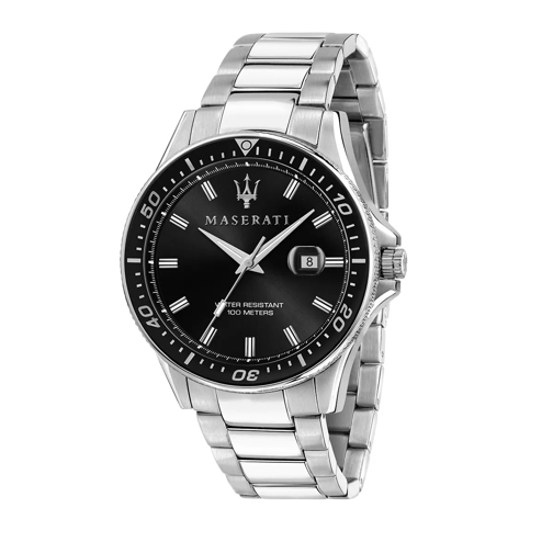 Maserati Watch Sfida 44mm Silver Multifunction Watch