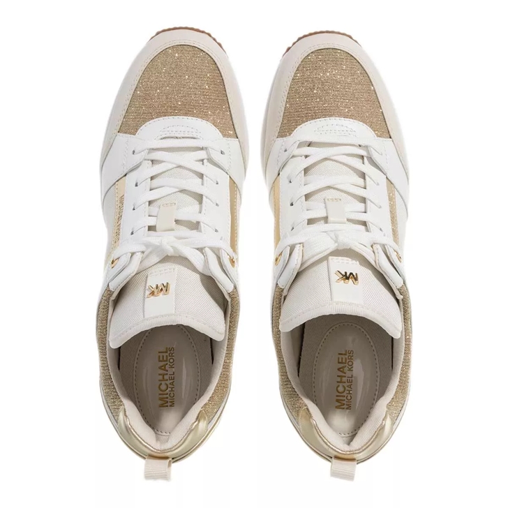 Michael kors sneaker gold discount