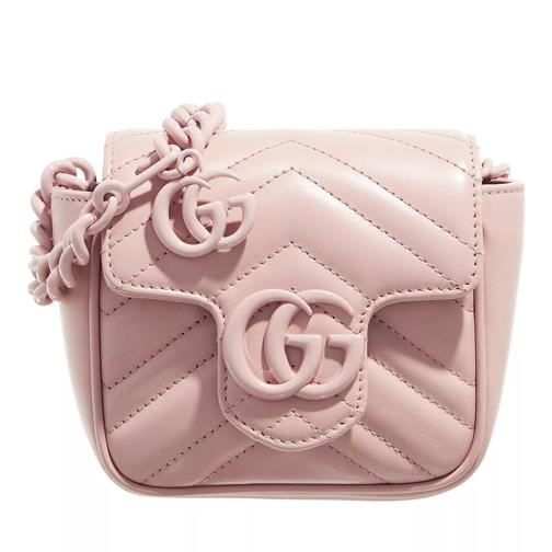 Gucci GG Marmont Belt Bag Rose Midjeväskor