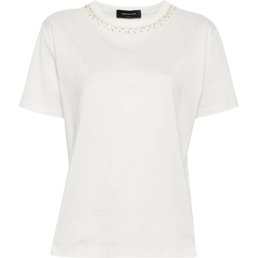 Fabiana Filippi T-shirts t-shirt white weiß