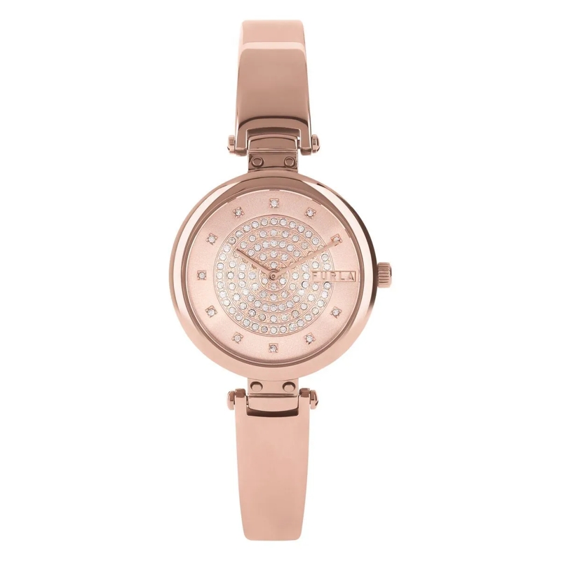 Furla Quarzuhr Analoguhr Furla B New Pin rosa