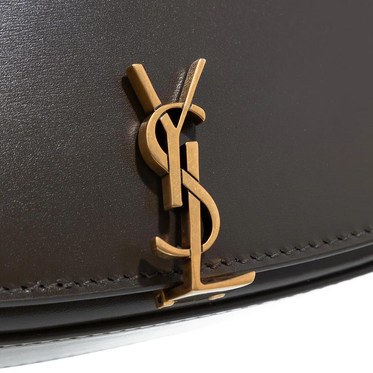 Saint Laurent Crossbody bags Ysl Hobo Demi Lune in bruin