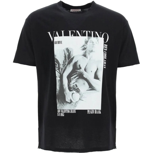 Valentino T-Shirts Valentino Archive Print T-shirt schwarz