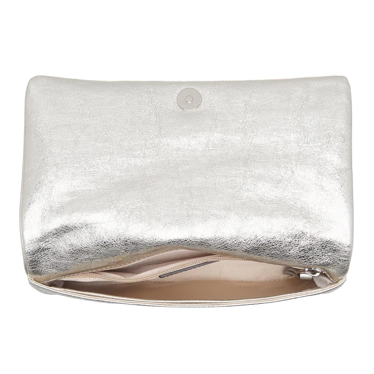 abro Clutches Clutch Strass White Whitegold in zilver