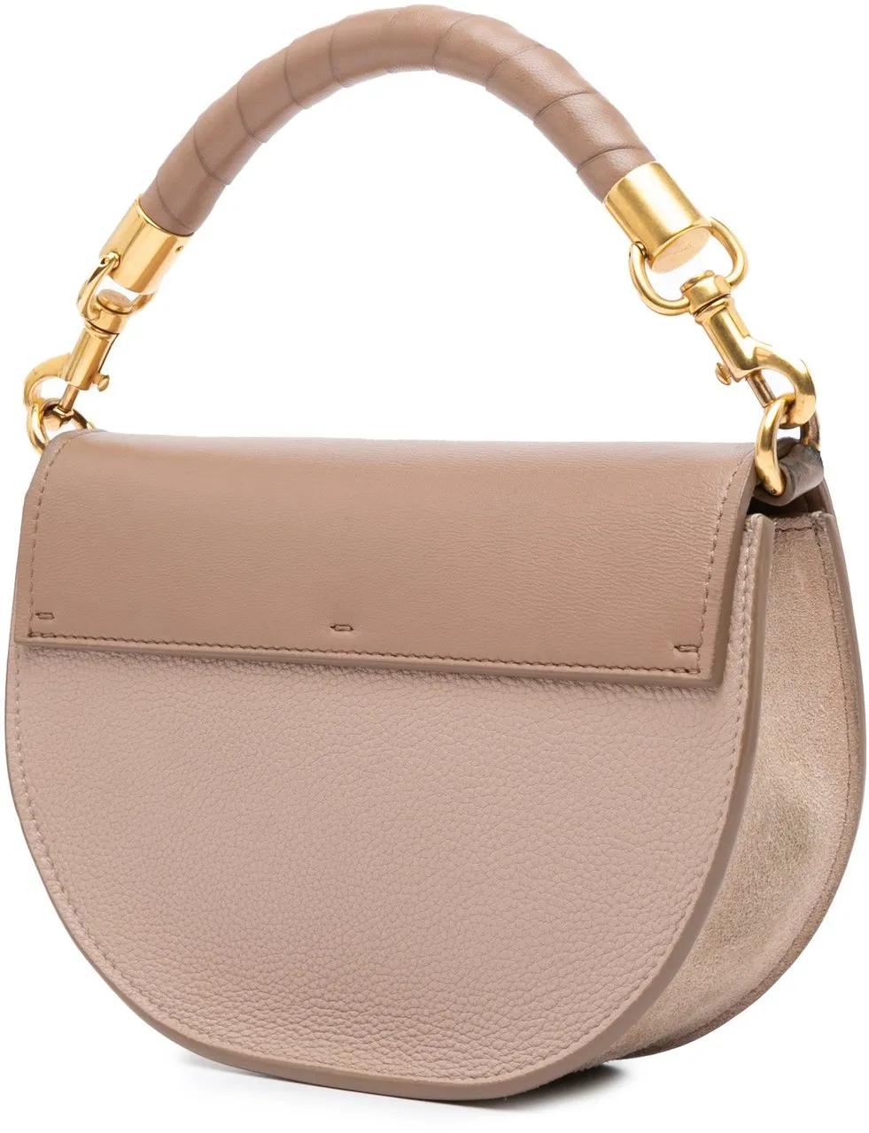 Thumbnail - Chloé Hobo Bags - 2010-2025 Grained Calfskin Marcie Chain Flap - Gr. unisize - in Braun - für Damen