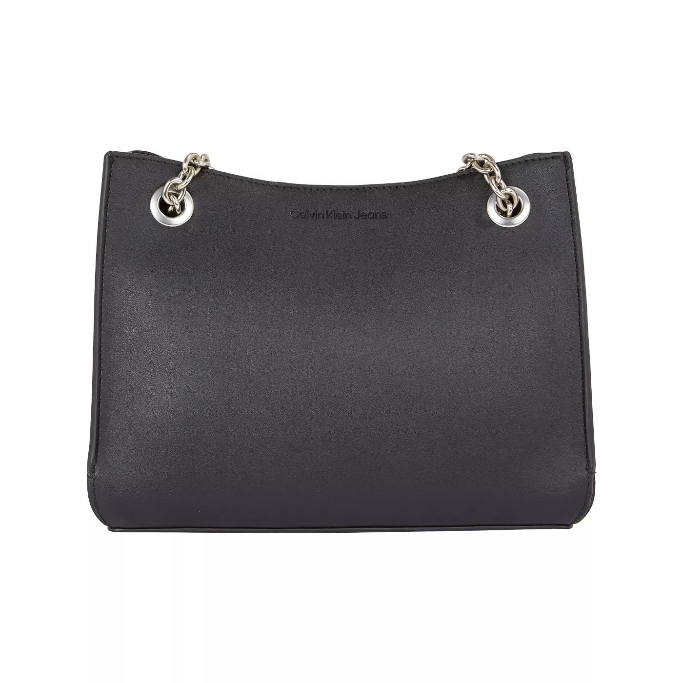 Calvin Klein Crossbody bags Sculpted Schwarze Schultertasche K60K in zwart