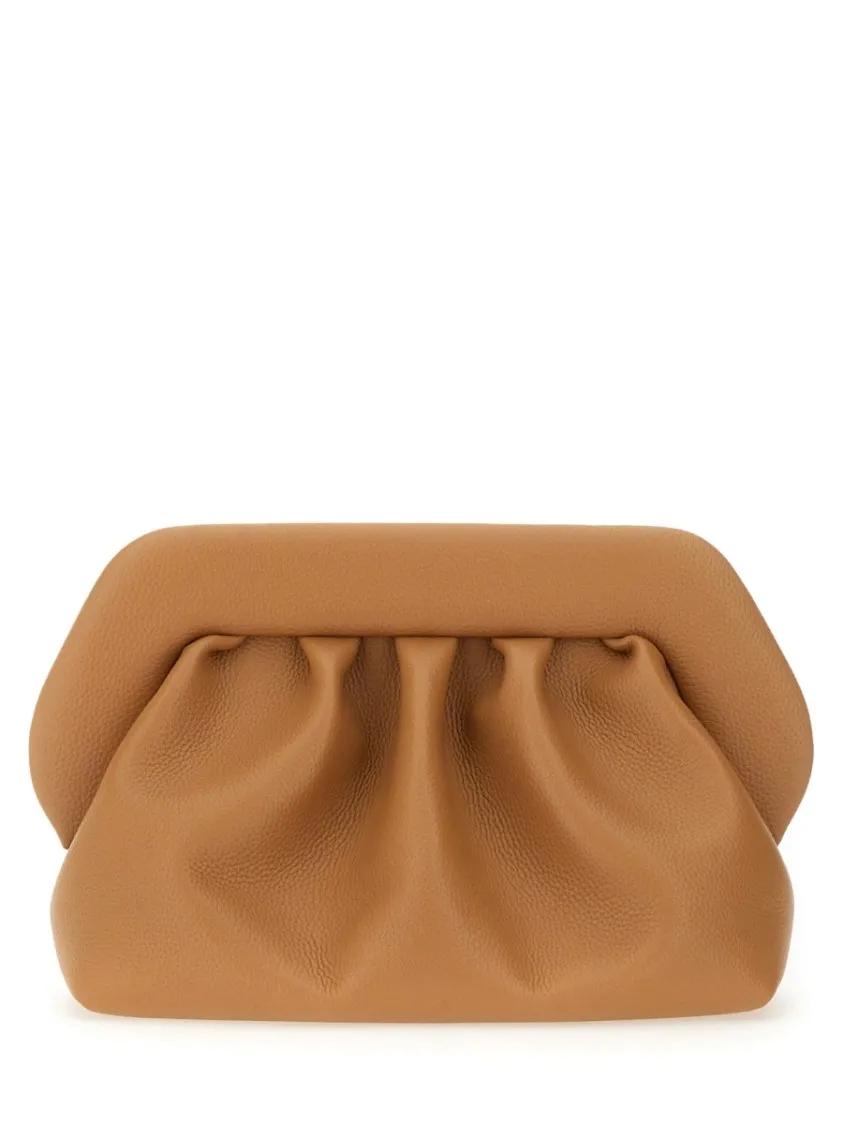 Themoirè Clutches "Bios" Clutch in bruin