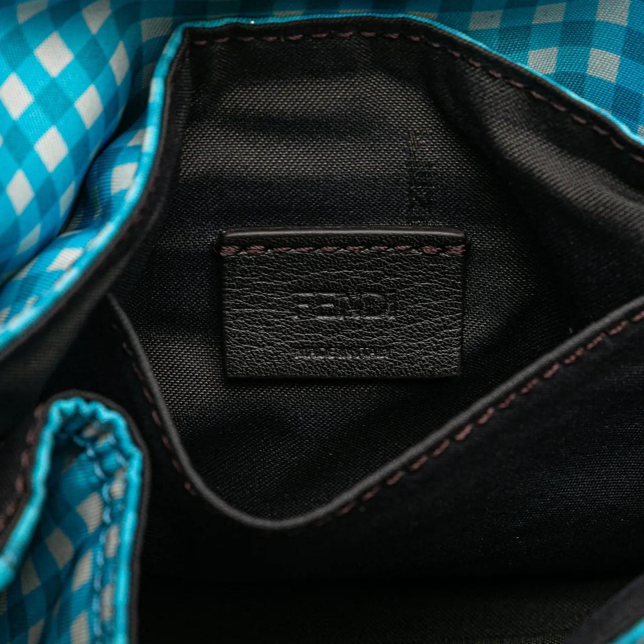 Thumbnail - Fendi Hobo Bags - Joshua Vides Mini Nylon Convertible Baguette Satch - Gr. unisize - in Blau - für Damen