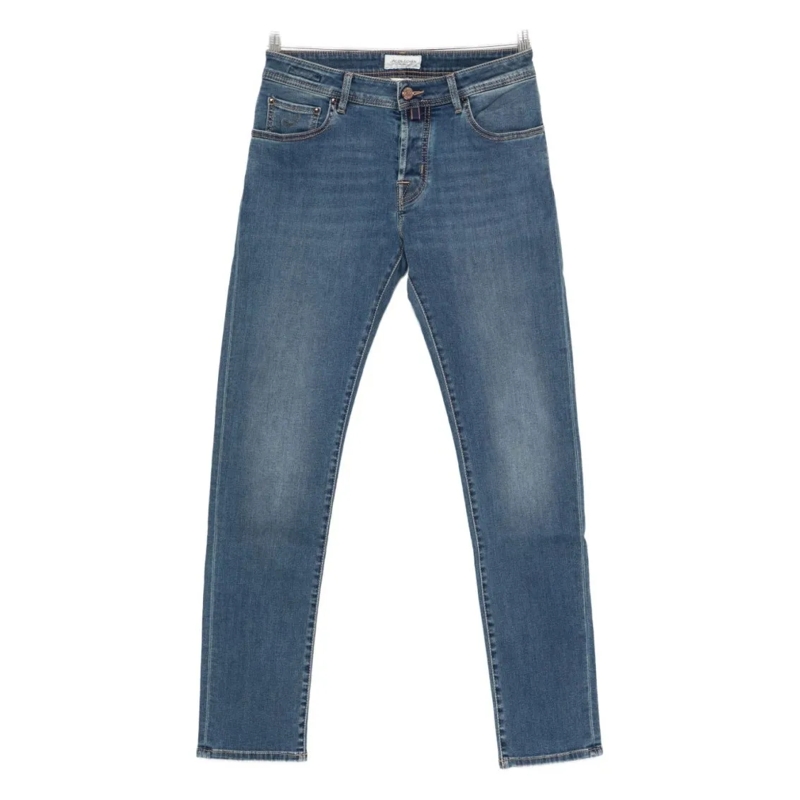 Jacob Cohen Jeans Straight-Leg Denim Jeans Blue