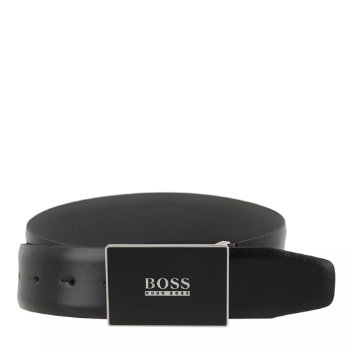 Boss Boss Icon Belt Black Läderskärp