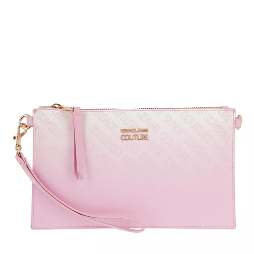Versace Jeans Couture Clutch Leather Pink Clutch