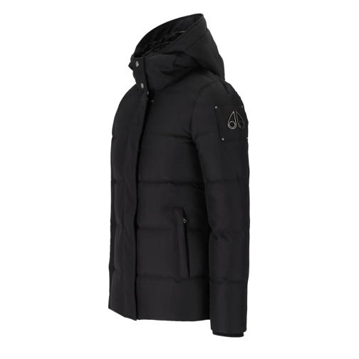 Moose Knuckles MOOSE KNUCKLES MISTAYA SCHWARZE DAUNENJACKE MIT KA schwarz Dunjackor