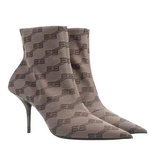 Balenciaga M80 Knife Booties Grey/Brown Ankle Boot