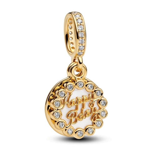 Pandora Pendentif Happy Birthday Cake Dangle Charm Sterling Silber