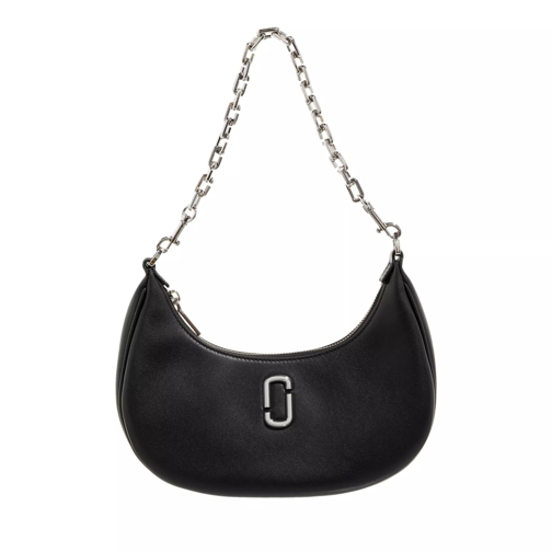 Marc Jacobs The Small Curve Leather Bag Black Schultertasche