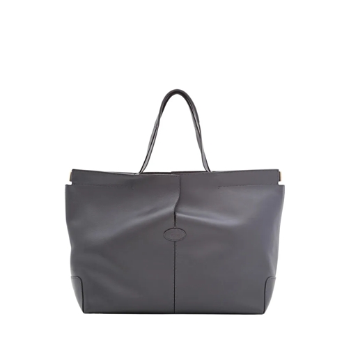 Tod's Schoudertas Dbm Shopping Leather Bag Black