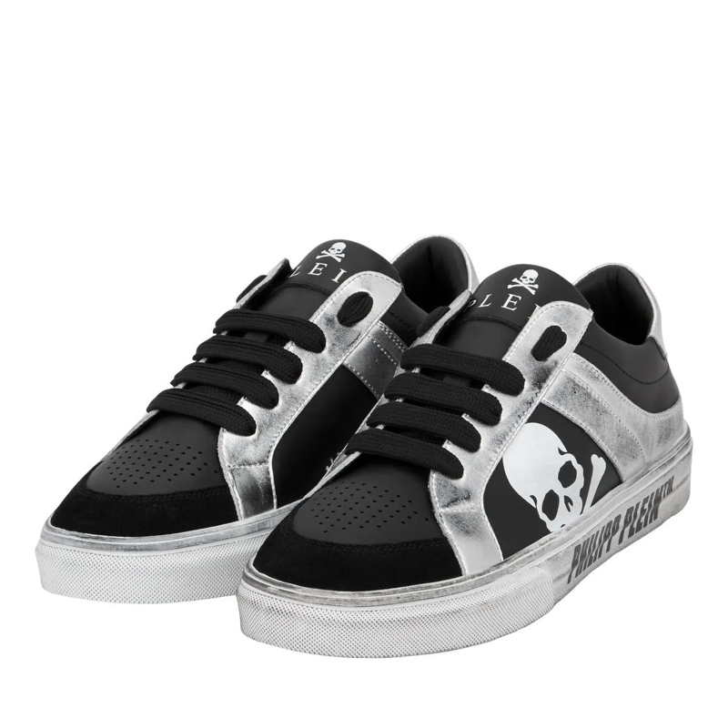 Philipp Plein Low-Top-Sneaker Lo-Top Turnschuhe Retrokickz schwarz(Image 2)