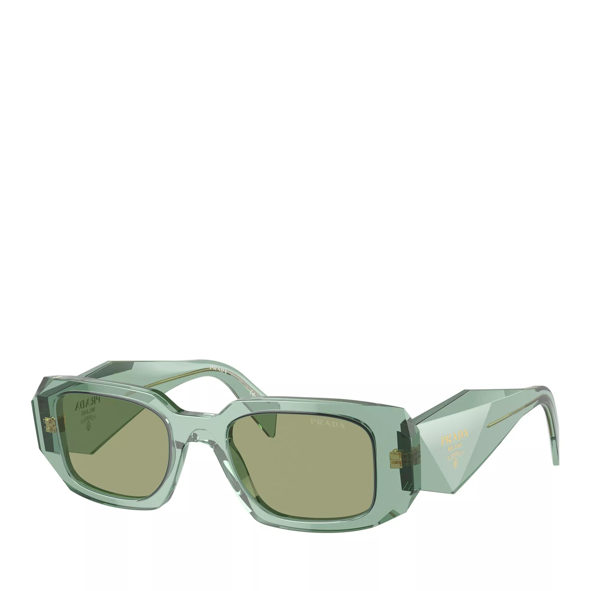 Prada Sonnenbrille - 0PR 17WS 49 11R10E - Gr. unisize - in Hellgrün - für Damen